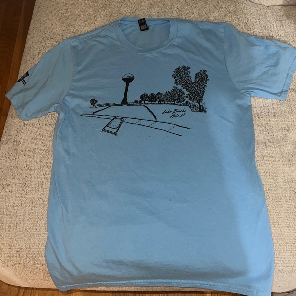 Mens ledgestone open disc golf collectors tee size M